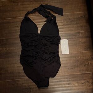 Athleta Black One Piece Swimsuit